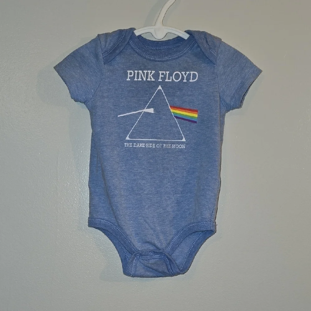 Pink Floyd Blue Bodysuit with Prism Design
